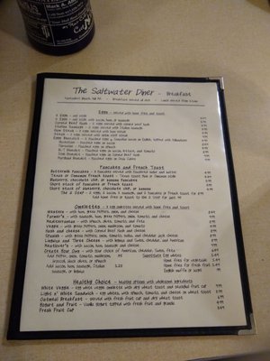 Menu photo 4 Saltwater Diner Hull, MA