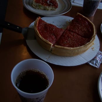 Bellonas Pizza - a slice of deep dish pizza - Pizza Near Me - Chicago, Illinois Bellonas Pizza - a slice of deep dish pizza - Pizza Near Me - Chicago, Illinois