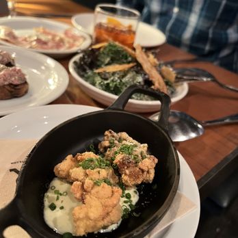 Staple & Fancy - Fried Oysters creme fraiche, black pepper - Italian Near Me - Seattle, Washington