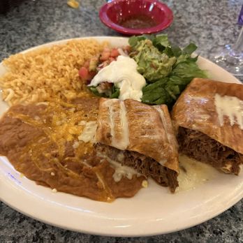 El Paso Mexican Grill - Shredded beef Chimichanga - Mexican Near Me - Pensacola, Florida El Paso Mexican Grill - Shredded beef Chimichanga - Mexican Near Me - Pensacola, Florida
