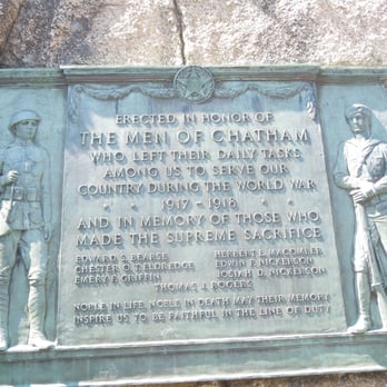 Chatham World War I Memorial - Landmarks & Historical Buildings Near Me - Chatham, Massachusetts Chatham World War I Memorial - Landmarks & Historical Buildings Near Me - Chatham, Massachusetts