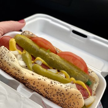 Gyro Stop - New favorite! Chicago Style Hotdog - Mediterranean Near Me - Mansfield, Texas Gyro Stop - New favorite! Chicago Style Hotdog - Mediterranean Near Me - Mansfield, Texas