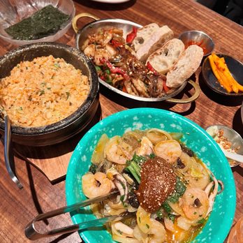 ARIARI - Seafood Japchae; Seafood Butter-Gui; Dolsot Al-Bap - Korean Near Me - New York, New York