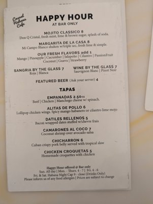 Menu photo 1 Casual Habana Cafe Hackensack, NJ