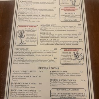 Birdette's - Menu - Art Supplies Near Me - Tampa Bay, Florida Birdette's - Menu - Art Supplies Near Me - Tampa Bay, Florida