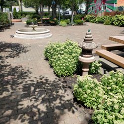 Peace Garden - Another viewing the garden