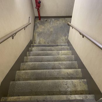 Cupertino Hotel - Another picture of the disgusting/creepy staircase. - Hotels Near Me - Cupertino, California