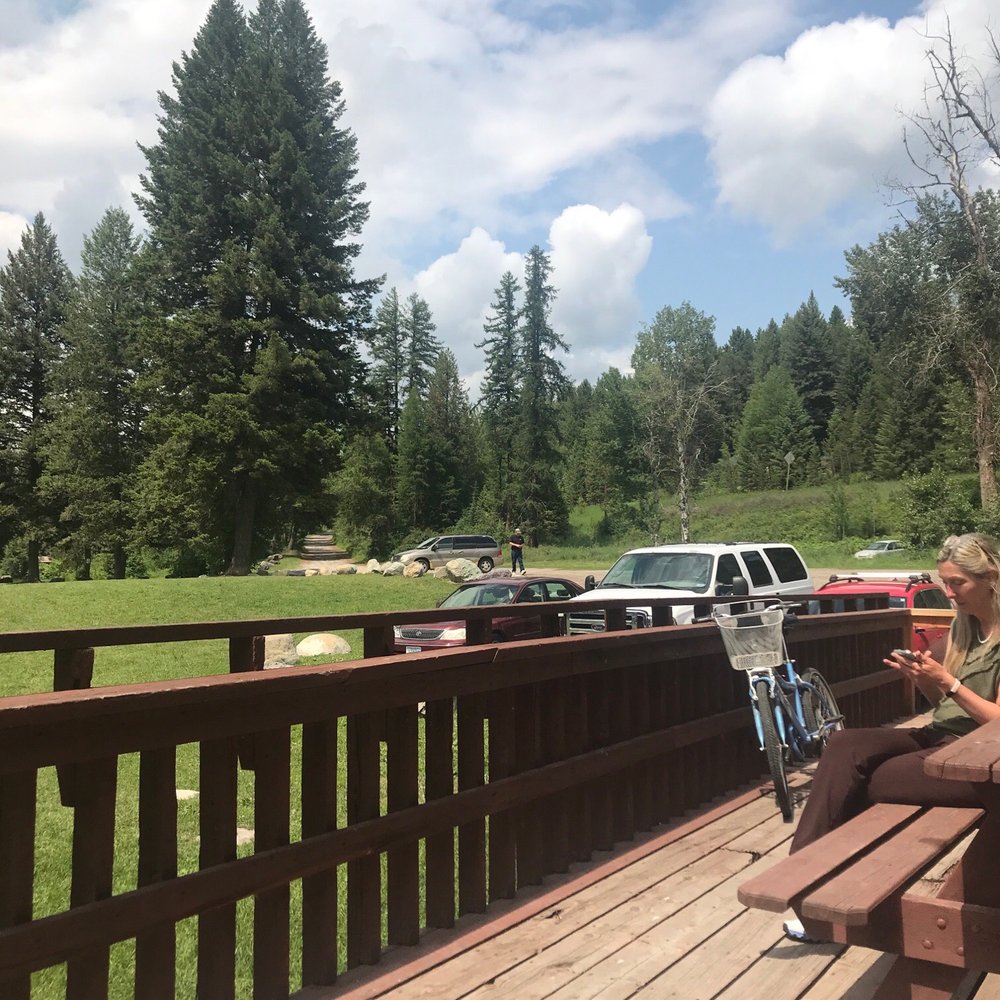 The Stillwater Bar - Porch and views of parking - Bars Near Me - Olney, Montana