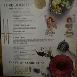 The Reach Neighbourhood - Friday Forbidden Martini