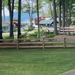Oak Grove Resort - View of lake from our campsite