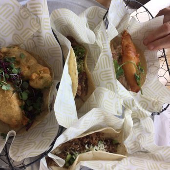 Unforked - Crispy avocado and barking pig tacos - Salad Near Me - Kansas City, Missouri Unforked - Crispy avocado and barking pig tacos - Salad Near Me - Kansas City, Missouri