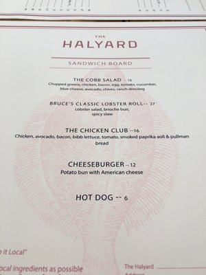 Menu photo 7 The Halyard Greenport, NY Menu photo 7 The Halyard Greenport, NY