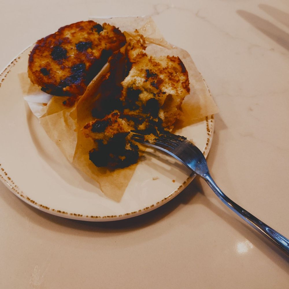 First Watch - choco-chip muffin, toasted - Breakfast & Brunch Near Me - Mooresville, North Carolina First Watch - choco-chip muffin, toasted - Breakfast & Brunch Near Me - Mooresville, North Carolina