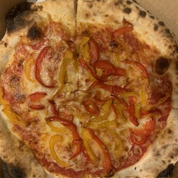 Crust Pizzeria Napoletana - KIDS CHEESE PIZZA (added peppers) - Italian Near Me - Herndon, Virginia Crust Pizzeria Napoletana - KIDS CHEESE PIZZA (added peppers) - Italian Near Me - Herndon, Virginia