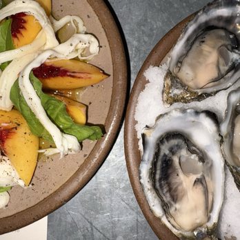 Rustic Canyon - Peaches, oysters - Wine Bars Near Me - Santa Monica, California