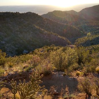 La Luz Trail - Facing west towards Albuquerque - Hiking Near Me - Albuquerque, New Mexico