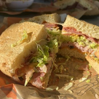 Schlotzsky's - The original in large size. Super huge sandwich, i should've gotten a small to share. - Sandwiches Near Me - Naperville, Illinois Schlotzsky's - The original in large size. Super huge sandwich, i should've gotten a small to share. - Sandwiches Near Me - Naperville, Illinois