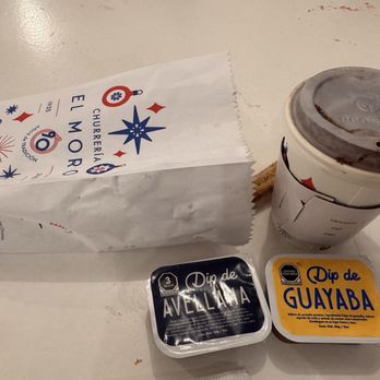 Churrería El Moro - My fave churro dips and oaxacan chocolate drink (no dairy). Yummy - Mexican Near Me - Ciudad de México, DIF Churrería El Moro - My fave churro dips and oaxacan chocolate drink (no dairy). Yummy - Mexican Near Me - Ciudad de México, DIF
