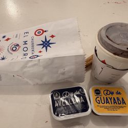 Churrería El Moro - My fave churro dips and oaxacan chocolate drink (no dairy). Yummy
