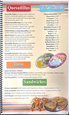 Menu photo 2 Mi Hacienda Paintsville, KY Menu photo 2 Mi Hacienda Paintsville, KY