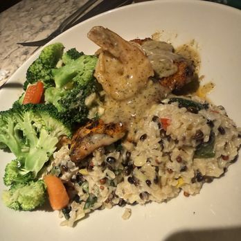 Firebirds Wood Fired Grill - Grilled Salmon and Shrimp* - Steakhouses Near Me - Dania Beach, Florida Firebirds Wood Fired Grill - Grilled Salmon and Shrimp* - Steakhouses Near Me - Dania Beach, Florida