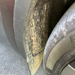 This is how my car looks AFTER Go Carwash...  Honestly rain does better cleaning that this car wash. Don't waste your time/money