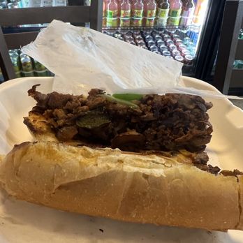 Over The Cuse Deli And Grill - 8" PHILLY STEAK AND CHEESE WITH FRIES - Delis Near Me - Syracuse, New York