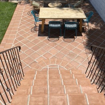 California Tile Restoration - Patio tiles after - like new! - Tiling Near Me California Tile Restoration - Patio tiles after - like new! - Tiling Near Me