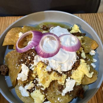 Ten Tavern - Green Ribeye Chilaquiles - American Near Me - Clovis, California Ten Tavern - Green Ribeye Chilaquiles - American Near Me - Clovis, California