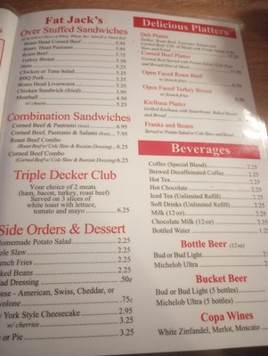 Menu photo 3 Fat Jacks Deli & Pub Lakeland, FL Menu photo 3 Fat Jacks Deli & Pub Lakeland, FL