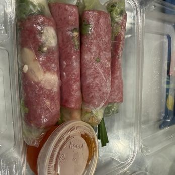 Brodard Restaurant - Beef Rolls   Nem Chua Bo Cuon - 4 Rolls - Vietnamese Near Me - Fountain Valley, California