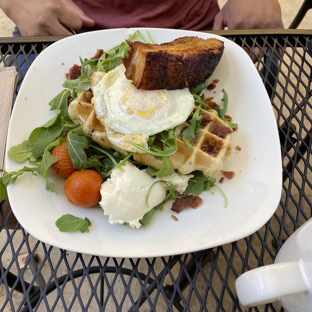 The Waffle Experience - Spacious Outdoor seating! Praise the Lard! The pork belly was very savory waffle dish. - Waffles Near Me - Elk Grove, California The Waffle Experience - Spacious Outdoor seating! Praise the Lard! The pork belly was very savory waffle dish. - Waffles Near Me - Elk Grove, California