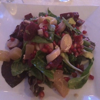 Long Beach Hotel - Very beautiful and delicious salad with beets pomegranates pears and a few other things I can't remember. Fresh and cold - Hotels Near Me - Long Beach, New York