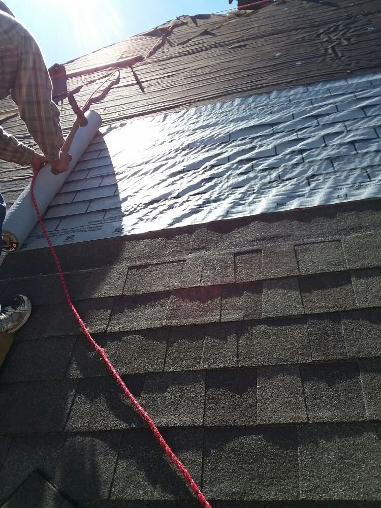 Slide of Straight Line Roofing