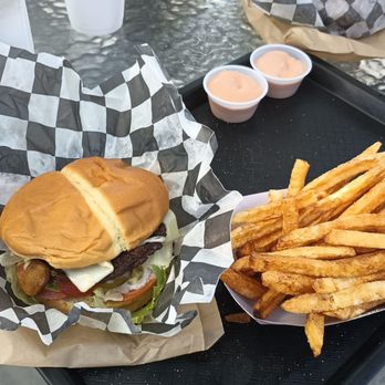 Filly's Carhop Cafe - Mushroom and Swiss burger. Small order of fries. - Burgers Near Me - Fillmore, Utah Filly's Carhop Cafe - Mushroom and Swiss burger. Small order of fries. - Burgers Near Me - Fillmore, Utah