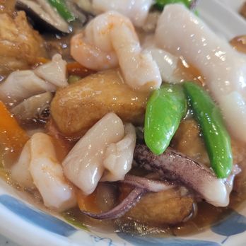 Longten Cafe - Fried Tofu with seafood - Hong Kong Style Cafe Near Me - Monterey Park, California Longten Cafe - Fried Tofu with seafood - Hong Kong Style Cafe Near Me - Monterey Park, California