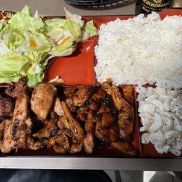 Two item - Honey Chicken and Teriyaki Chicken plate! Two item - Honey Chicken and Teriyaki Chicken plate!
