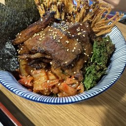 KBBQ Pork Belly Bowl KBBQ Pork Belly Bowl