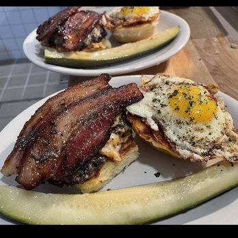 Cullum's Attaboy - ATTABOY BURGER & FRIES with Homemade Bacon - Breakfast & Brunch Near Me - San Antonio, Texas