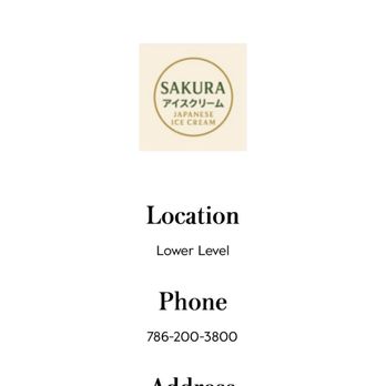 Sakura - Ice Cream & Frozen Yogurt Near Me - Aventura, Florida Sakura - Ice Cream & Frozen Yogurt Near Me - Aventura, Florida