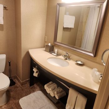 Everhome Suites Corona - Bathroom - Hotels Near Me - Corona, California Everhome Suites Corona - Bathroom - Hotels Near Me - Corona, California
