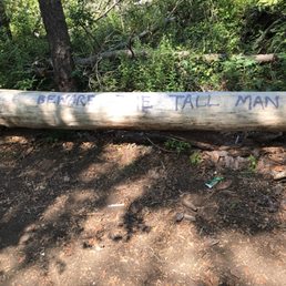 Beware of the tall man? Seriously? Beware of the tall man? Seriously?