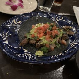 Delicious carne asada taco Delicious carne asada taco