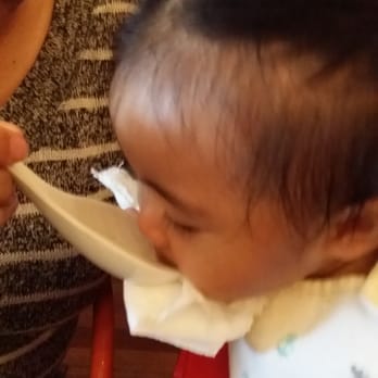 Ani Ramen House - Our daughter enjoying sipping.. Slurping.... And repeat! - Ramen Near Me - Montclair, New Jersey