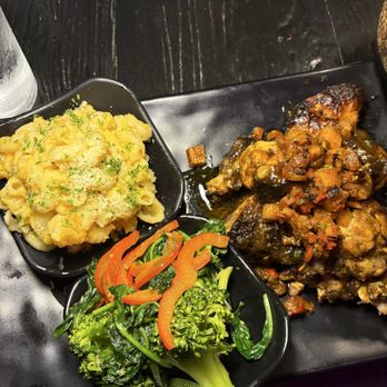 HOME Restaurant & Lounge - Jerk chicken, mac & cheese, veggie medley - Caribbean Near Me - Providence, Rhode Island HOME Restaurant & Lounge - Jerk chicken, mac & cheese, veggie medley - Caribbean Near Me - Providence, Rhode Island