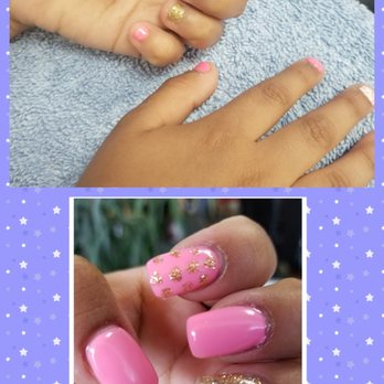 Eden Nails - The after pik... much better :) thanks to Eden Nails - Nail Salons Near Me - Bartlett, Illinois