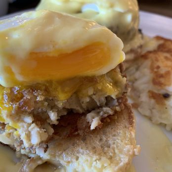 Orange Cafe Bistro - Inside of Crab Cake Benedict - Breakfast & Brunch Near Me - Orange, California Orange Cafe Bistro - Inside of Crab Cake Benedict - Breakfast & Brunch Near Me - Orange, California
