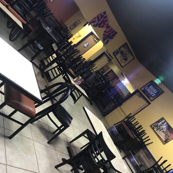 Mariscos Cancun - tables and chairs in a restaurant - Mexican Near Me - Fresno, California