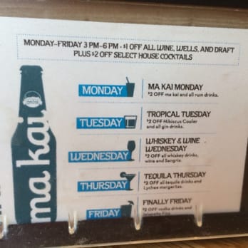 Marination Ma Kai - Happy hour!!! - Korean Near Me - Seattle, Washington Marination Ma Kai - Happy hour!!! - Korean Near Me - Seattle, Washington
