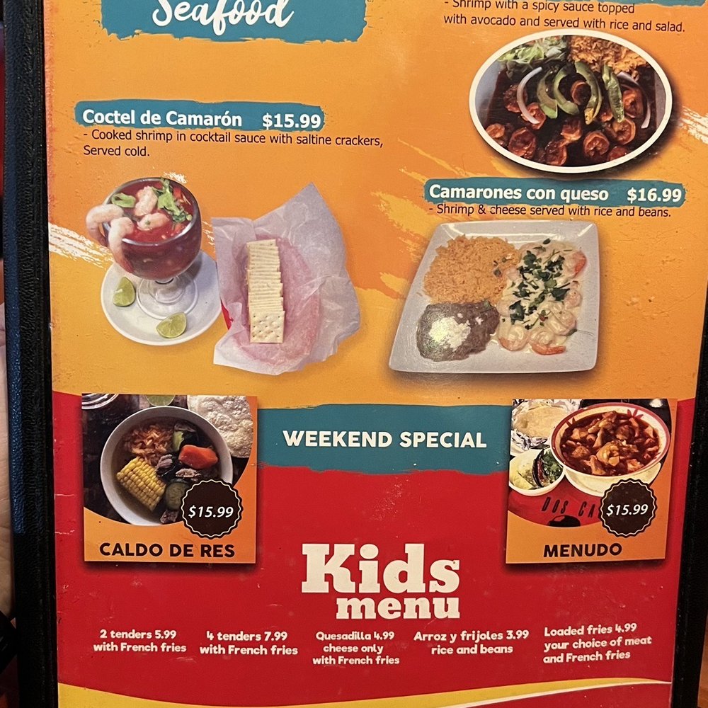 Dos Carnales - Menu - Mexican Near Me - Antioch, Tennessee Dos Carnales - Menu - Mexican Near Me - Antioch, Tennessee